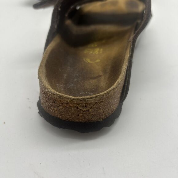 Birkenstock Sandals Womens 37 Arizona Leather Snake Print Narrow - Picture 8 of 10